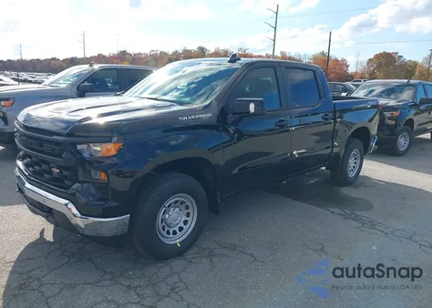 2026 Chevrolet Silverado 1500 4Wd Short Bed Wt/4Wd Standard Bed Wt z USA, uszkodzony, nr VIN 1GCPKAEK3TZ193639